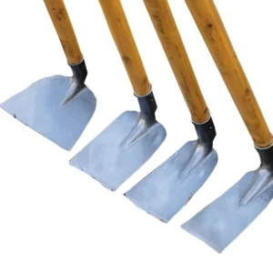 Agricultural Tool Carbon Steel Hoe with Wooden Handle for Garden Digging
