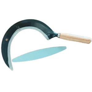 Agricultural and Garden Tools Grass and Sickle with Oilstone