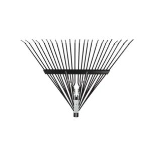 Agriculture 22 Teeth Spring Plate Rake Garden Adjustable Steel Lawn Rake for Cleaning Leaves