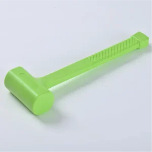 All in One Green Fiberglass Mallet Diamond Texture Non Slip Grip Industrial Grade Professional Non Marking Installation Tool