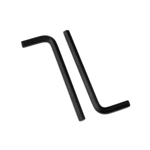 Allen Hexagon Wrench ISO 2936 Carbon Steel M1.5 M10 Black Oxide Finish Long Arm Allen Hex Key