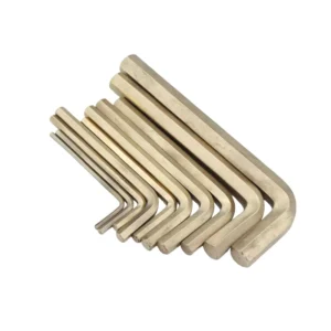 Allen Keys Hex Wrench Aluming Bronze Material Non Sparking Explosion Proof Hex Key Wrench