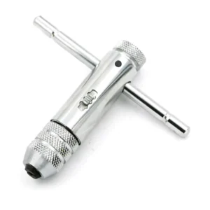 Alloy Adjustable T Handle Wrench Ratchet Tap Reamer Kit Screw Thread