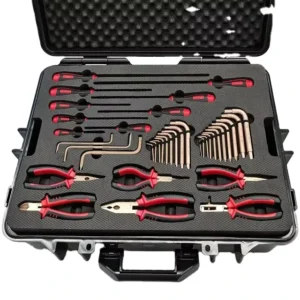 Aluminum Bronze Non Sparking Tools Set 99pcs Complete Supporting Tools High Efficiency