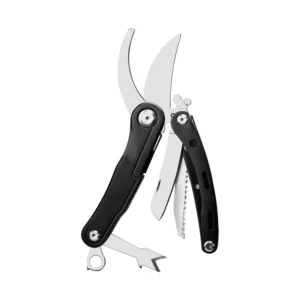 Aluminum Handle Folding Garden Pruners Multi Function Pruning Shears