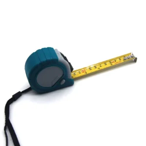 Anti fall Measuring Tape Metric Scale Tapeline Rubber Shell Custom Logo Steel Measure Tape