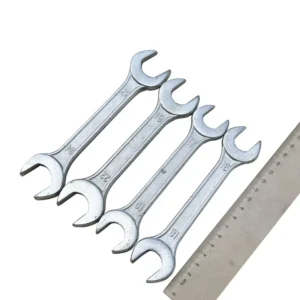 Auto Motor Bicycle Repair Hand Tools Hardened Steel Stamped Double Open End Wrench