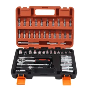 Auto Repair Tool Kit 1 4 Inch Socket Wrench Set Ratchet Screwdriver Bit Spanner Set Durable Hand Tools Automotive Repair Kit