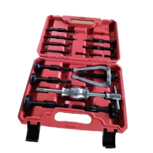 Auto Repair Tool Set 16 Piece Including Bearing Puller Seat Ring Diverter Gear Bushing Extractor and Disassembler