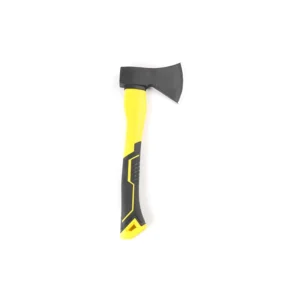 Axe with Fiberglass Handle Dual Color Anti Slip Grip High Quality Carbon Steel Material HRC 45 55