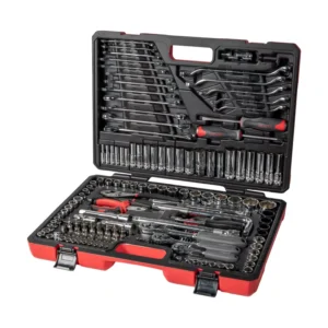 BESITA 150pcs Metric Auto Maintenance and Repair Tool Kit Hand Tool Box Socket Set