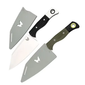 BM 4010BK Outdoor D2 Blade Fixed Tactical Knife G10 Handle Camping Survival Knife Multitool Hunting Knife for Self-Defense EDC