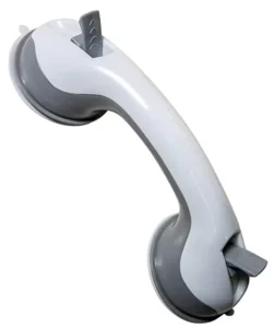 Baby Shower Grab Bar with Suction Support Assist Bath Handle Bathroom Balance Hand Rail Practical Bathroom Accessory