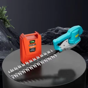 Backpack Double Straight Blade Tea Tree Pruner Electric Hedge Trimmer Brushless Motor Lithium Ion Battery DIY Landscaping Tool