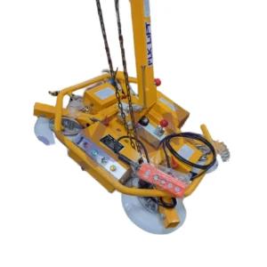 Battery powered Dual suction Cup Horizontal Glass Vacuum Suction Cup Lifter