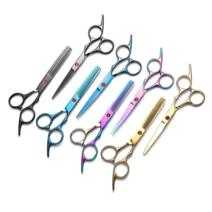 Best Selling Barber Salon Shop Hair Cutting Scissors 6 Inch Stainless Steel Hairdressing Scissors for Men Women Kids Salon
