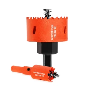 Bi Metal Hole Saw HSS M42 Hole Cutter for Wood Plastic Drywall Plasterboard and Soft Metal Sheet