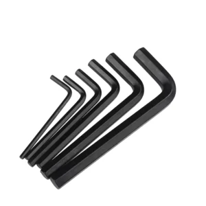 Black DIN 911 Allen Key Bolt Hexagonal Key Set Hex Galvanized Spanner S2 Hex Key Set Insulated M2M2.5M3M4M5M6