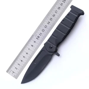 Black Golden Stainless Steel Handle Pocket Knives Knife Camping Knife