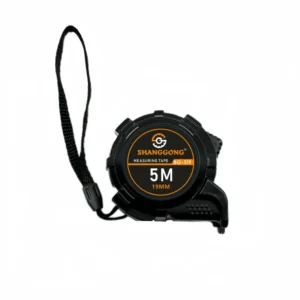 Black Heavy Tool Tape Measure 5m High precision Measuring Tool Tape Measure with logo Custom
