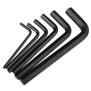 Black Hexagon Keys Double Head Hex Long L Allen Wrench