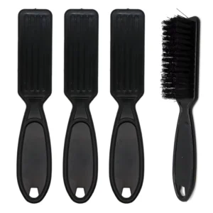 Black Nail Brush Manicure Pedicure Cleaning Cleaner with Handle Grip Effective for Fingernail Toes Nails Dust Removal