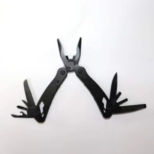 Black Oxide Multi Tool Pliers 12 in 1 Stainless Steel Folding Pocket Multi Function DIY OEM for Outdoor Camping Survival