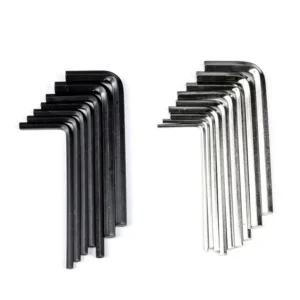 Black Oxide Nickel Plated Other Material 0.9mm 1.27mm 1.5mm 2mm 2.5mm 3mm 4mm 5mm 6mm 8mm L Shaped Hex Key Allen Wrench Metric
