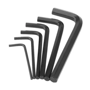 Black Oxide Steel Hex Keys Used for Socket Screw Allen Keys