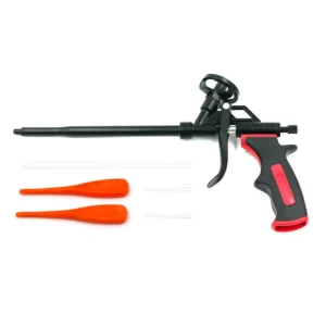 Black Professional Foaming Gun Heavy Duty PU Expanding Foam Gun Caulking Gun Spray Application Applicator
