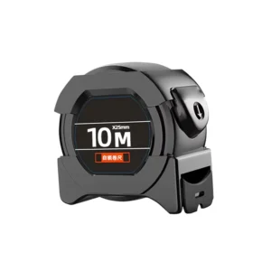 Black Self Locking Tape Measure High Precision Measure Tape