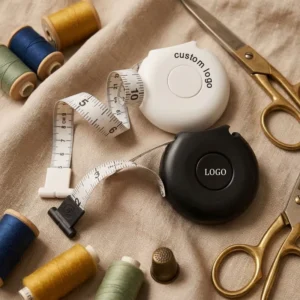 Black and White Color Three Circumference Promotional Body Sewing Ruler Tapeline Portable Retractable 2M Tape Measures