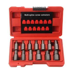 Bolt Removal Tool Broken Screw Extractor Extra Grip Marked Specifications Quick Selection Spiral Groove 10 13pcs Remover