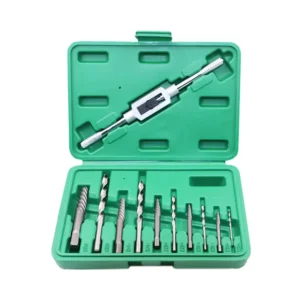 Bolt Screw Extractor and Remover Set Repair Tools With Drill Bit 2mm 3mm 4mm 6.5mm 7.5mm and Wrench