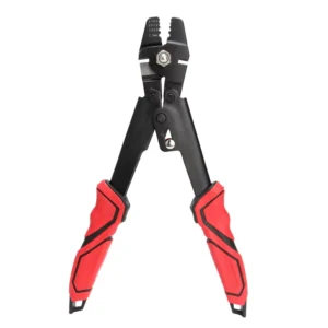 Booms Fishing Fishing Rope Crimper Wire Rope Sleeves Crimping Tools Fishing Crimping Plier for Sea