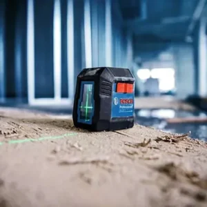 Bosch GLL50G High Precision Green Light Two Line Laser Level Indoor Outdoor Auto Leveling Rotary Laser Instrument for Horizontal