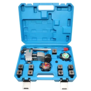 Brake Line Flaring Tool Kit 45 37 Degree Single Double Bubble Flares for 3 16 1 4 3 8 Inch 4 75mm Tubing Aluminium Hard for