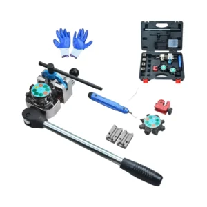 Brake Tube Line Flaring Tool 45 and 37 Degree Set Single Bubble Double Flare Tool Kit