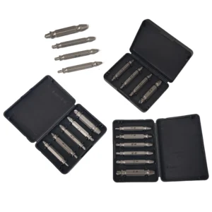 Broken Screw Extractor Kit Stripped Bolt Removal Tool Set