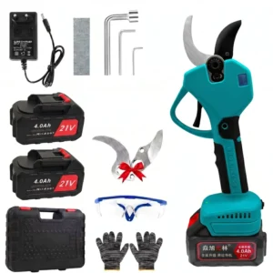 Brushless Motor Electric Pruning Shears Heavy Duty Fruit Tree Pruner Portable Garden Branch Cutting Tool