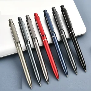 Business Stationery Press Signature Pen Custom LOGO Engraving Activity Metal Conference Advertising Signature Pen