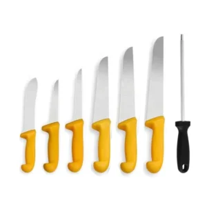 Butcher House Kitchen Knife 7pcs Set Kitchen Chefs Knives Professional Kitchen Knife Set Stainless Steel