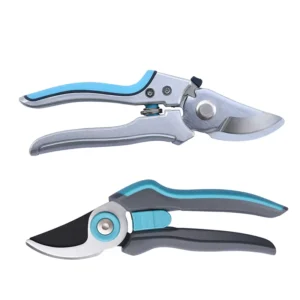Bypass Pruning Shears with Plastic Handle for Flower Bushes Roses Fruit Trees Gardening Tools