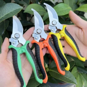 C131 Agriculture Garden Bypass Professional Plant Fruit Tree Pruning Shears Stainless Steel Garden Manual Pruner Scissors