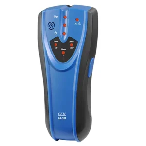CEM LA 101 Wall Scanner Stud Metal Detector Finder AC Wire Cable Detector with 1 Year Warranty IP67 Protection 9V Battery