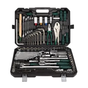 CLAUTOOL Portable 142PC Car Repair Mechanic Tool Ratchet Torque Wrench Socket Set Other Vehicle Tools Set
