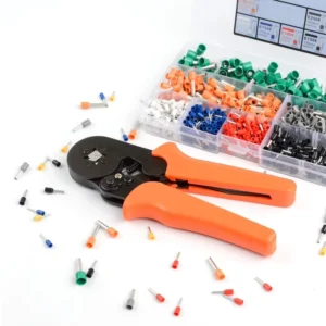 CNBX HSC6 4 Ferrule Crimper Plier Set Wire Terminal Cable Lug Self adjustable Crimping Pliers Tool