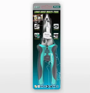 CP 420 5 in 1 Multi Functional Stripping Wire Long Nose Terminal Crimping Pliers of Professional Electrician