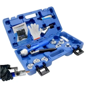 CT 300A Hydraulic Tubing Expander Tool Compact Bender Kit Complete Sewage Flare Kit for Tube and Copper Pipe Bending
