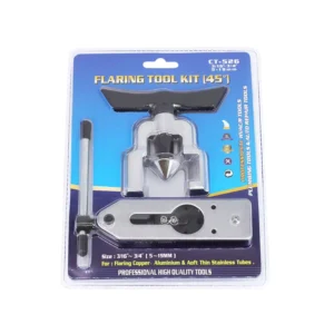 CT 526 (Black Handle) 5-19mm Double Blister Card Packaging Copper Pipe Swaging Tool Kit Set Copper Tube Flaring Tool